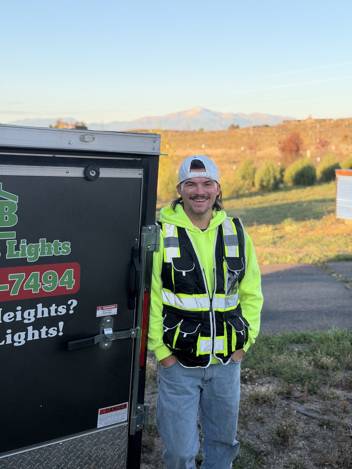 C&B Christmas Lights installer Martin Cooper